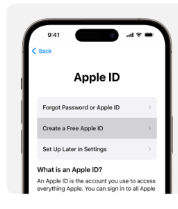 How to Create your Apple ID on iPhone or iPad. You can create a new Apple ID when you set up your device, or set it up later in the App Store.